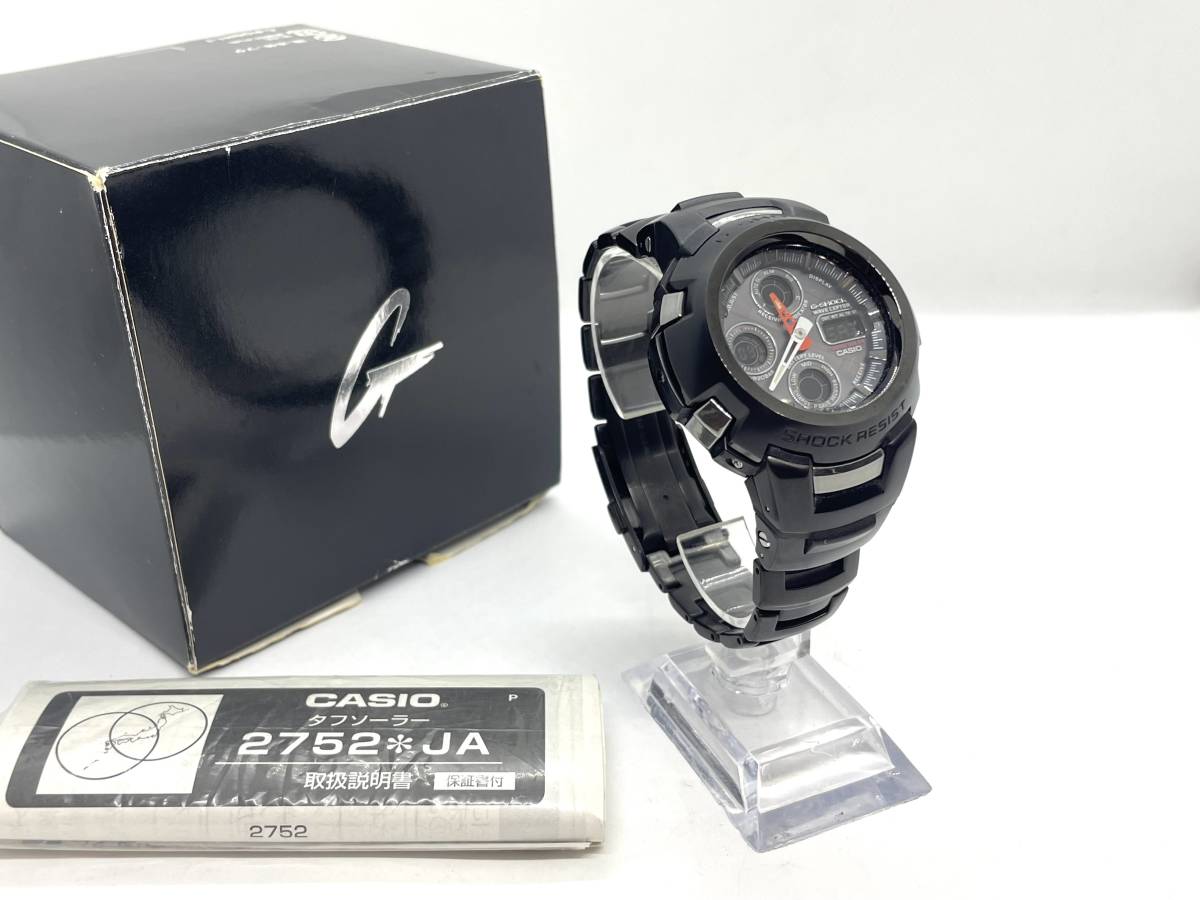 美品】CASIO カシオ G-SHOCK GW-1000BDJ タフソーラー THE G BLACK 