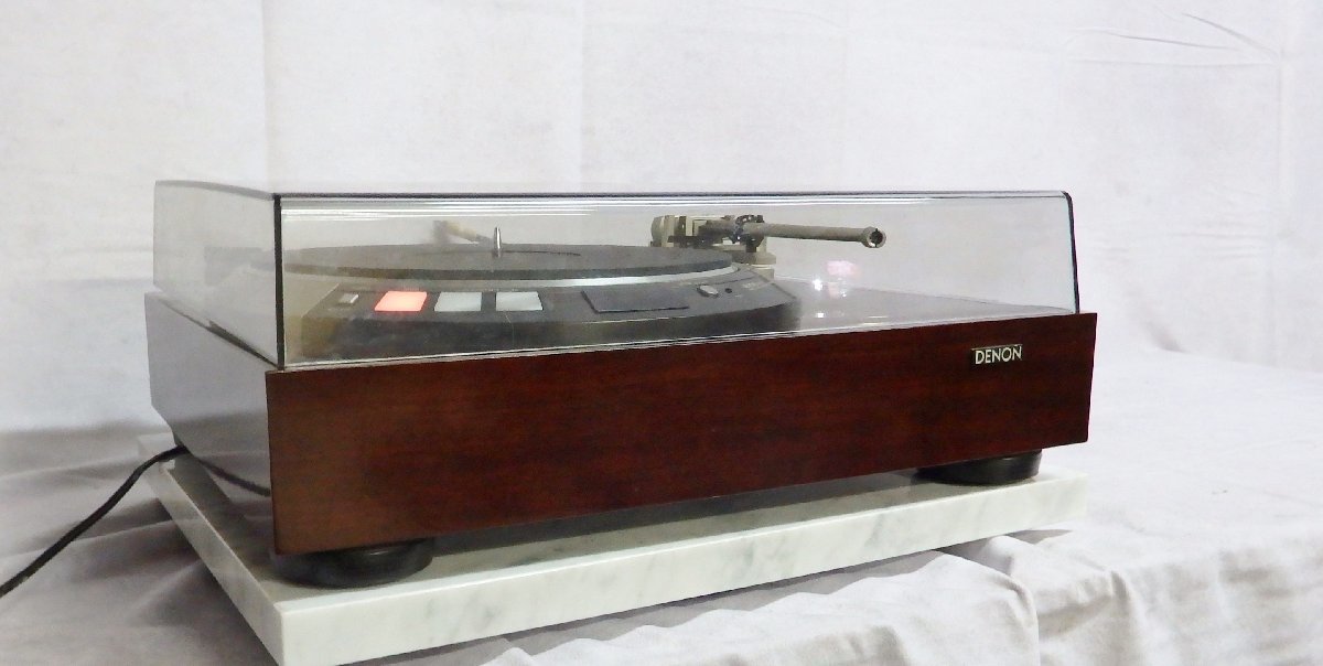 ●K【現状品】DENON デノン ターンテーブル レコードプレーヤー DP-60L