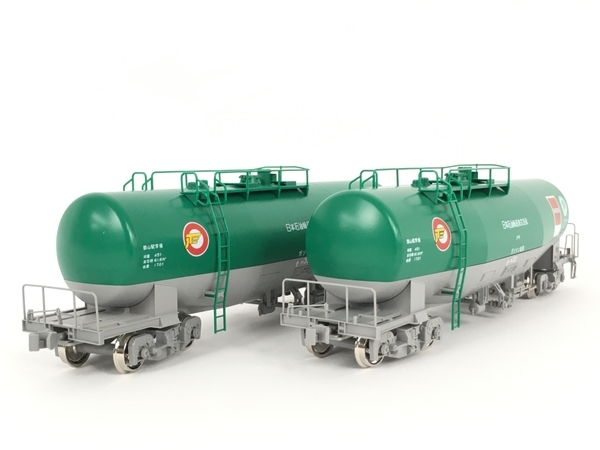 KATO 1-824 タキ1000 日本石油輸送色 ENEOS エコレールマーク付 2両セット 鉄道模型 HO ジャンク Y7596264