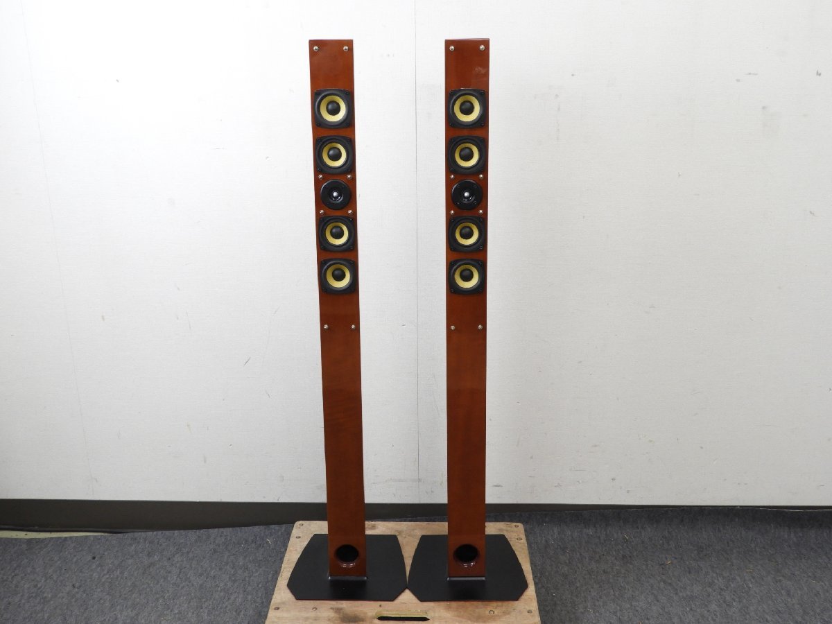 DENON SC-T7L トールボーイスピーカー ペア 木目 デノン フロア型