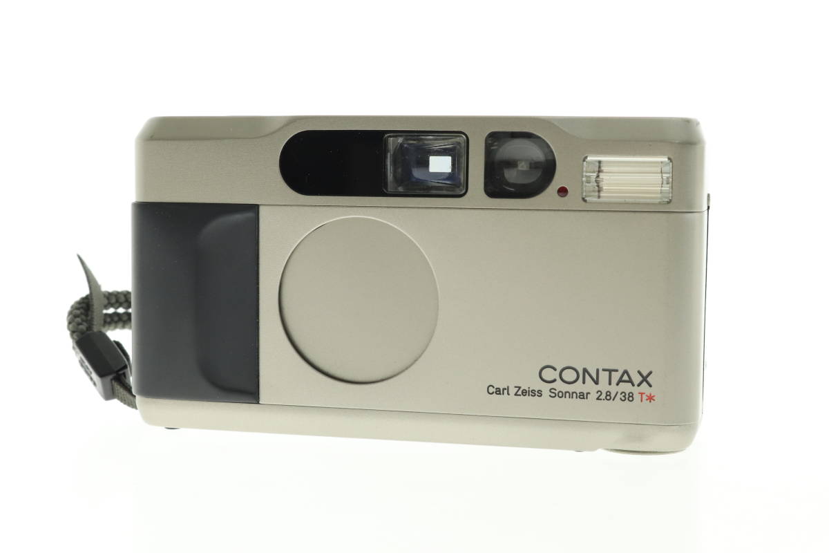 VMPD5-44-45 CONTAX コンタックス コンパクトカメラ T2 DATA BACK Carl Zeiss Sonnar 2.8/38 フィルムカメラ 動作未確認 ジャンク 