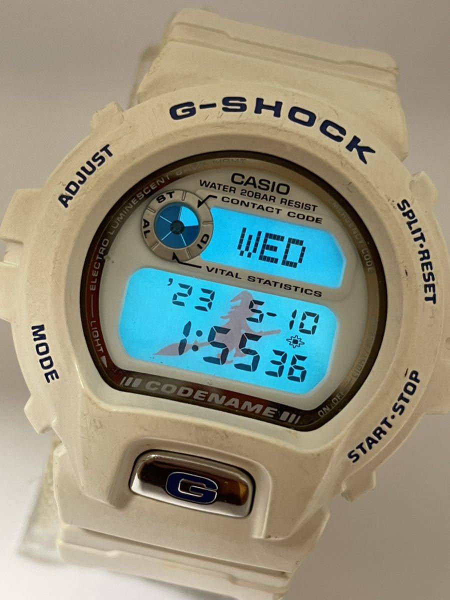 1円〜 CASIO カシオ G-SHOCK CODE NAME メンズ 腕時計 デジタル 白 