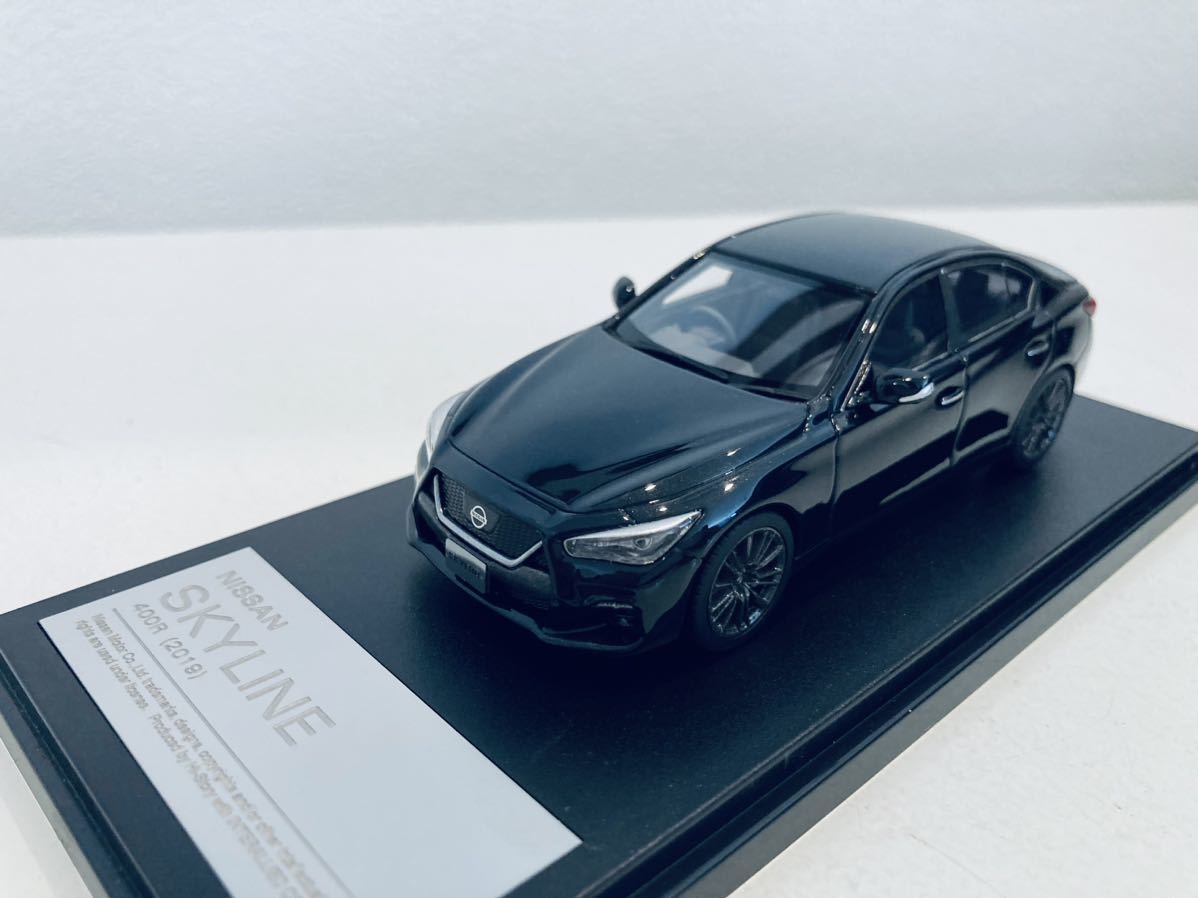 絶版 Hi-Story 1/43 SKYLINE 400R(V37) 2019白 絶版 Hi-Story 1⁄43 SKYLINE 400R(V37) 2019白 再生産1⁄43 NISSAN