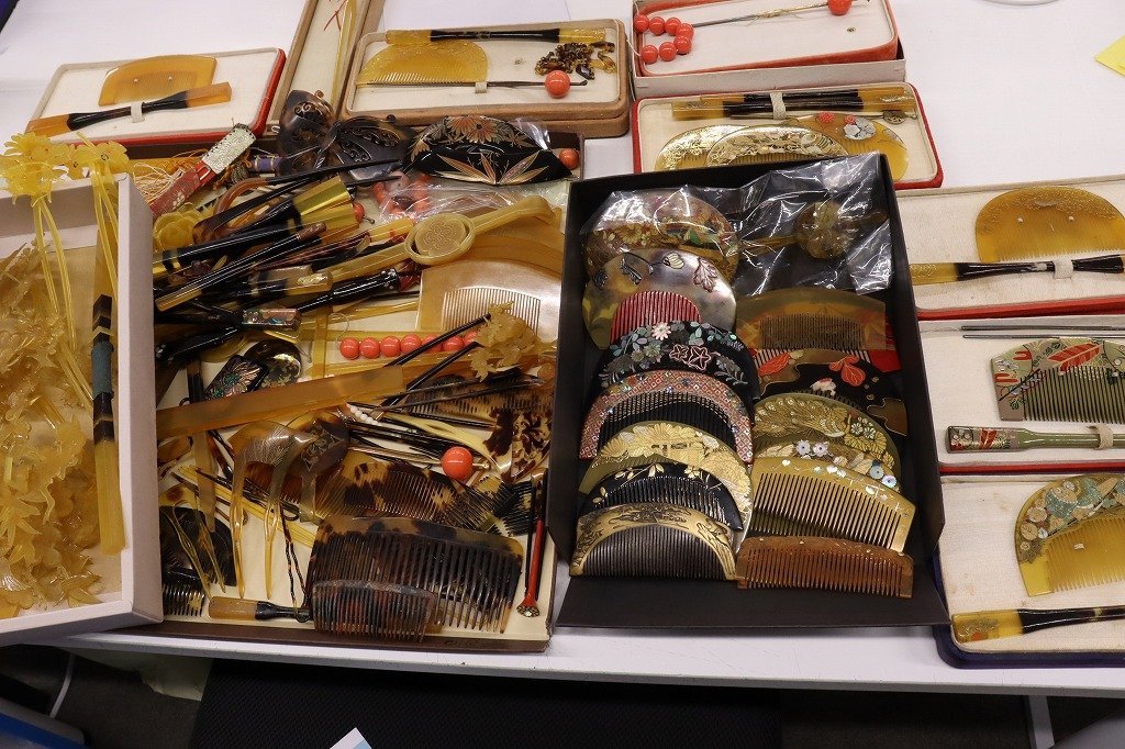 1円～◆おたからや◆sh722　レトロ和装小物おまとめ　べっ甲他