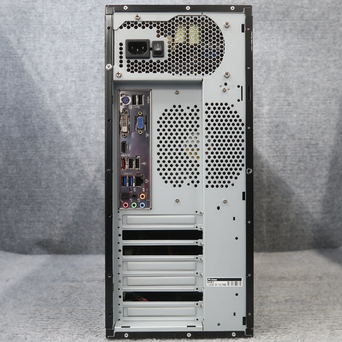 ドスパラ Prime Core i7-2600 3.4GHz 4GB DVDスーパーマルチ ASRock