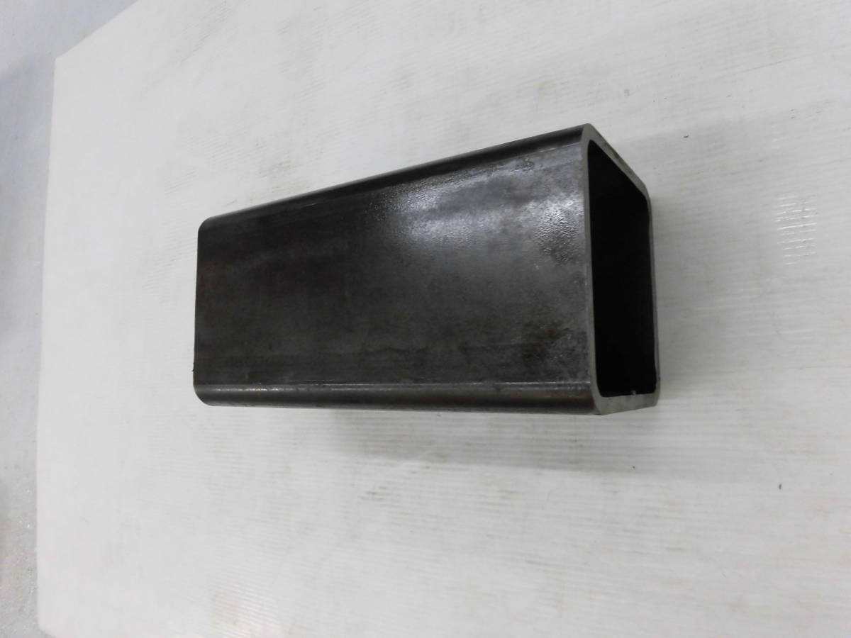 鉄　スチール　鋼材　角パイプ　9x150x150　300ミリ 1本　切材　溶接材　パイプ　叩き台