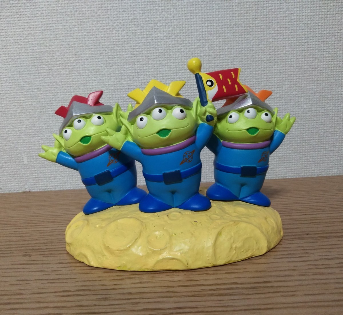 東京ディズニーランド リトルグリーンメン 五月人形 フィギュアリン 