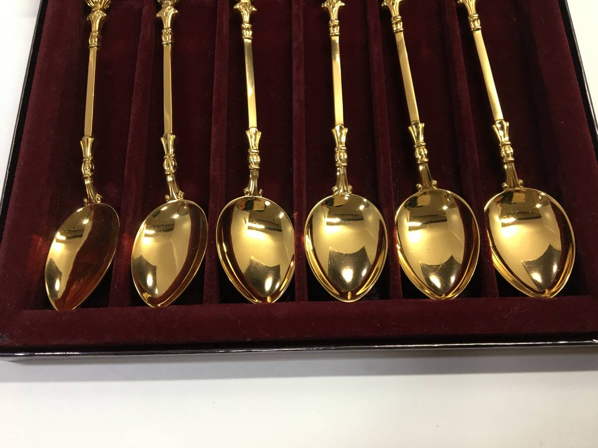 クリストフウィドマン□スターリング製フルーツピック6本セット