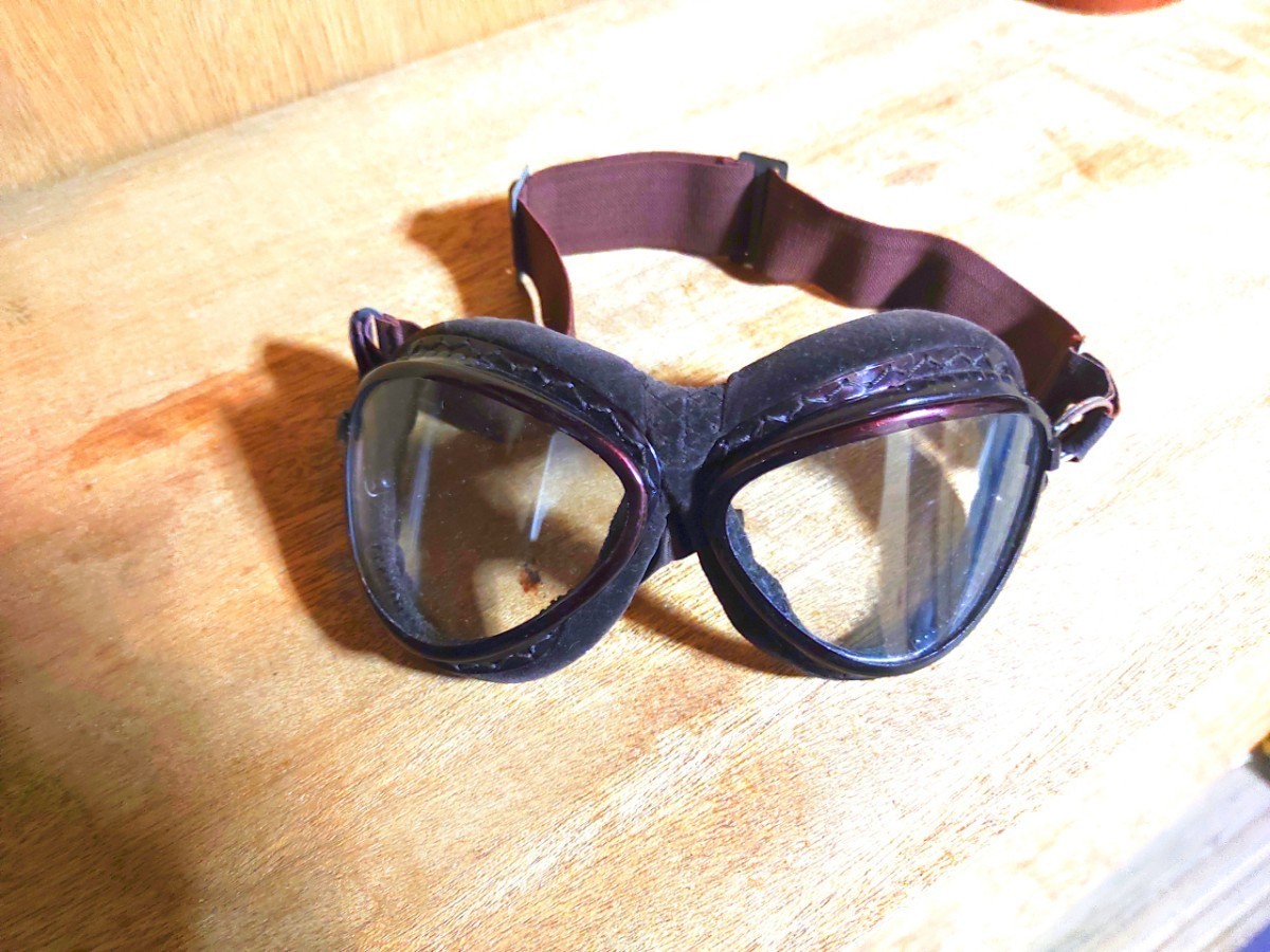 希少品】実物 青木製 航空ゴーグル 旧日本軍 日本海軍航空隊 日本陸軍