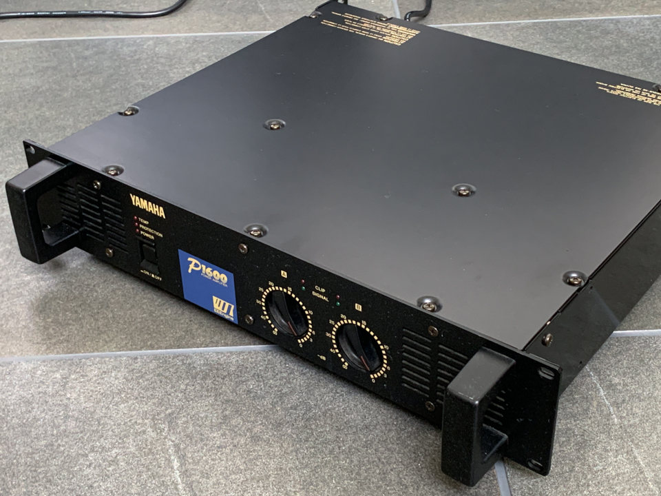 YAMAHA P1600 パワーアンプ 本体 中古 簡易作動確認済 YAMAHA P1600