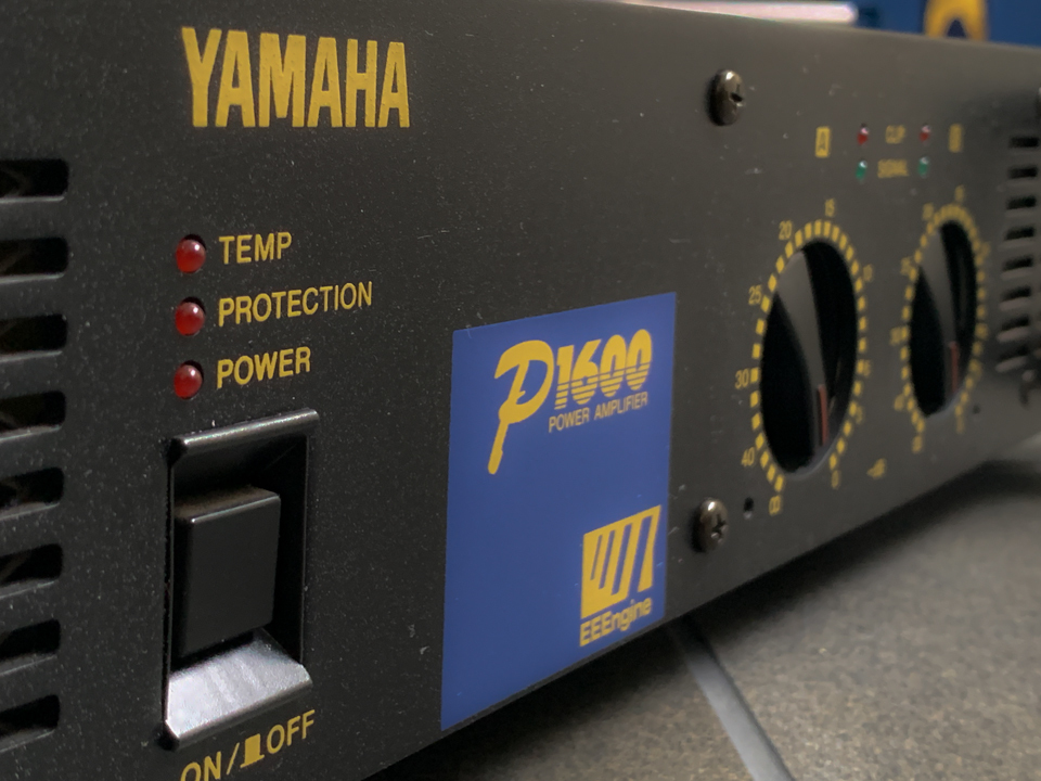 YAMAHA P1600 パワーアンプ ヤマハ Power Amplifier 整備品 パワー