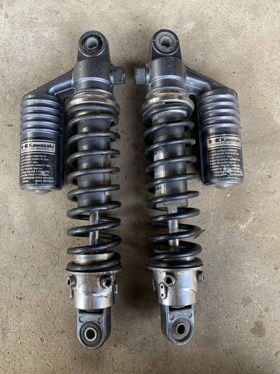 ゼファー400 ZR400C カワサキ 純正 リアサスペンション　リアショック ゼファー400 zr400c 純正リアショック リアサスペンション リアサス