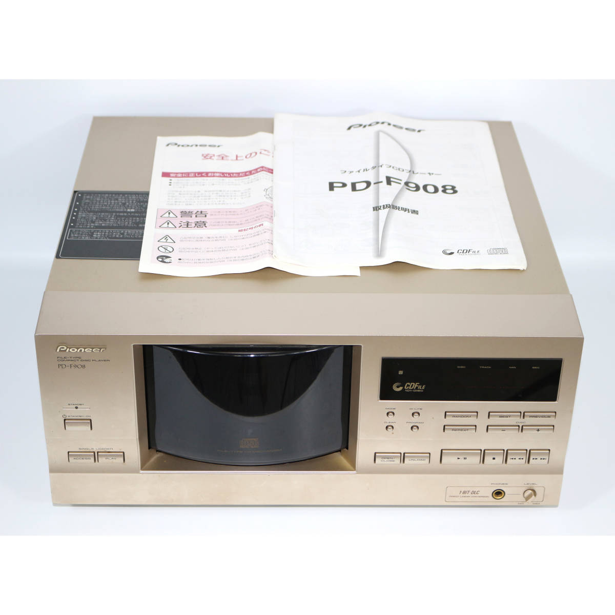 Pioneer パイオニア PD-F908 101枚CDチェンジャー CDプレイヤー 【公式