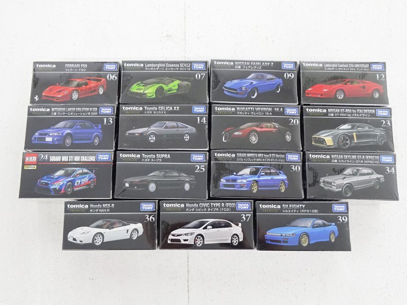 トミカプレミアム 未開封品 7点まとめ ☆未開封☆トミカ プレミアム まとめ売り 15台セット（GT-R50