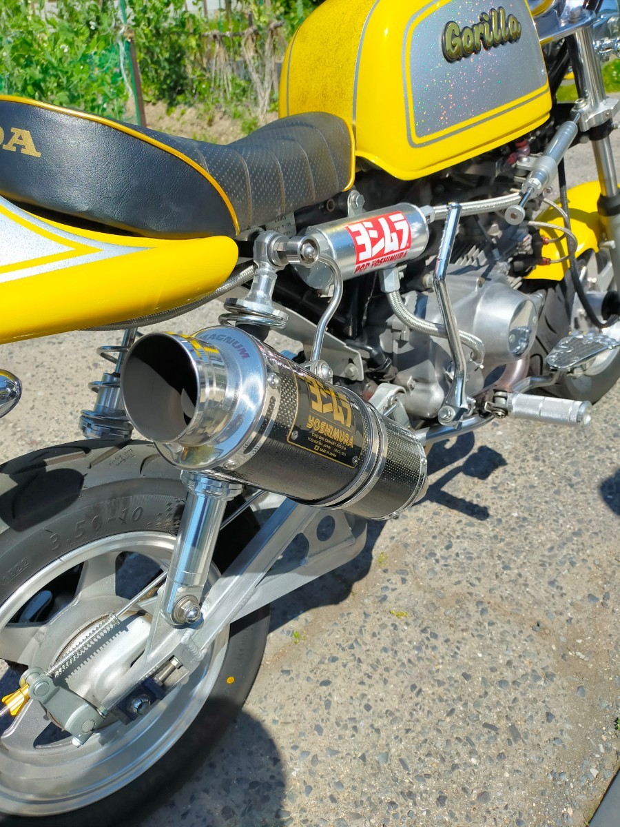 ホンダ ゴリラ Z50JSカスタム 88cc ヨシムラサイクロン オイルクーラー