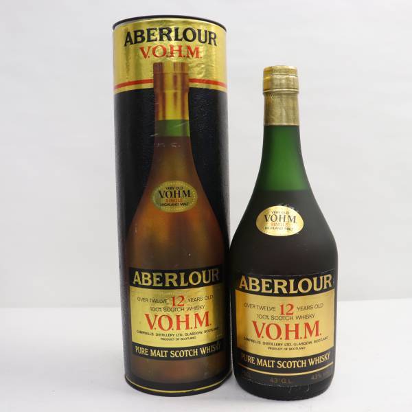 ご*ま様 アベラワー 12年 VOHM 古酒　未開封 ABERLOUR 未開栓 アベラワー VOHM 12年 古酒 - アベラワー12年 700ml 0