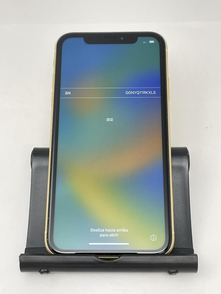 309【ジャンク品】 iPhone XR 64GB イエロー iPhone XR Apple ジャンク