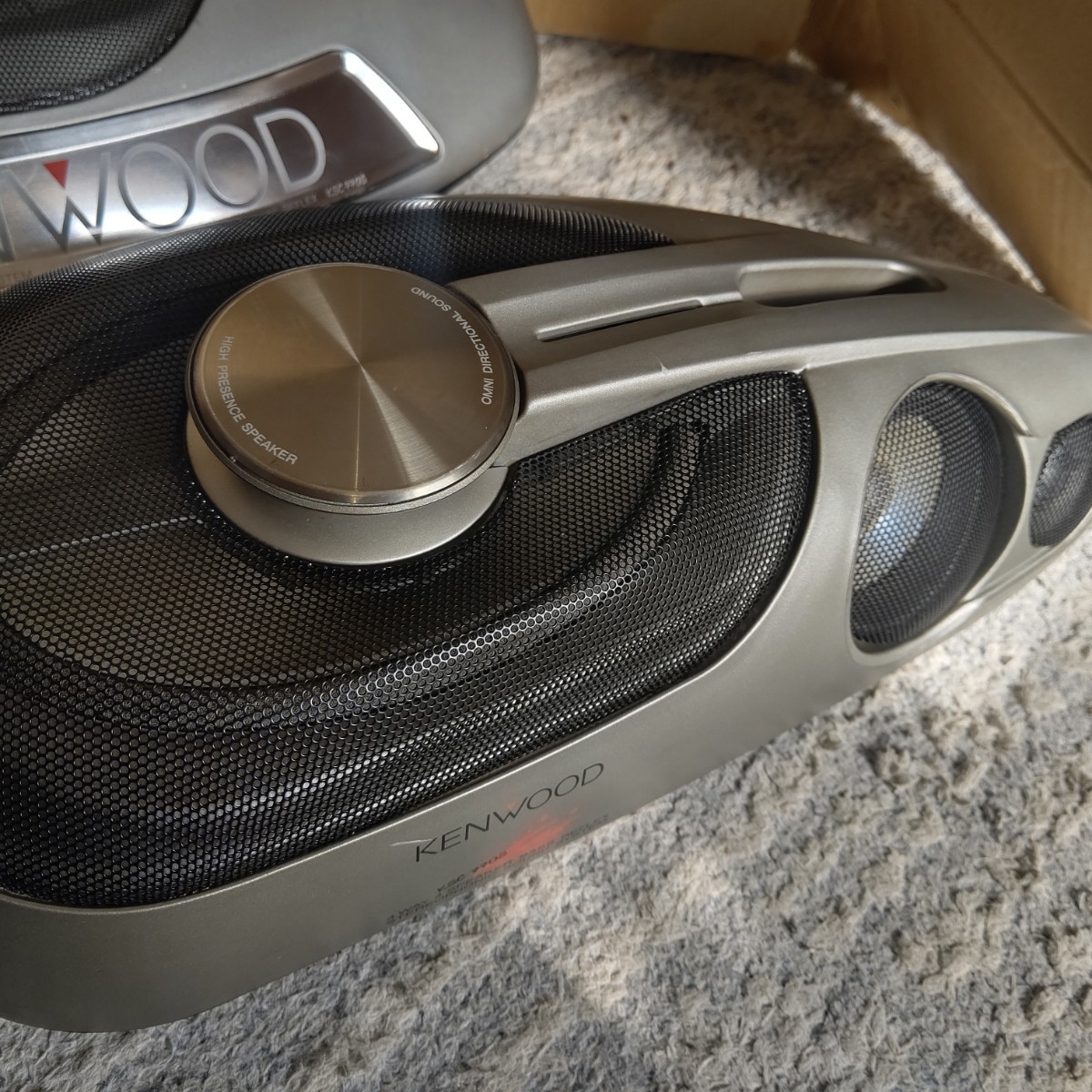 ☆当時物 KENWOOD KSC-770S 左右セット boxスピーカー ケンウッド 4WAY Boxスピーカー KSC-770S 少難 動作品 KSC-770S