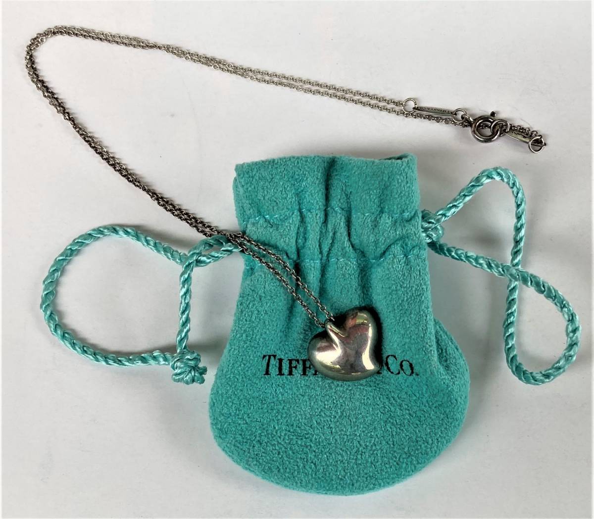 77】TIFFANY & CO. ティファニー エルサペレッティ イニシャル h