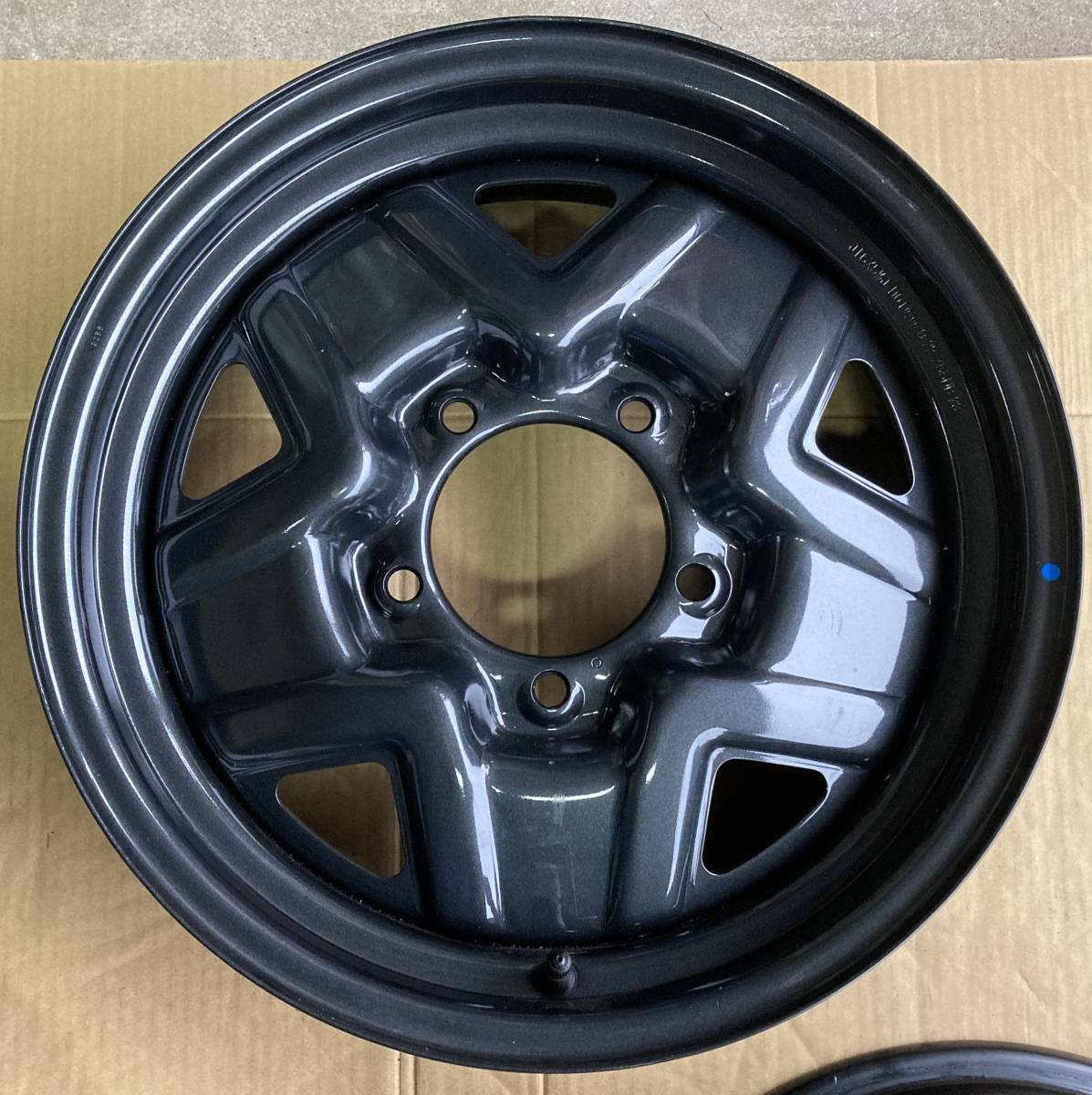 新車外し JB64 ジムニー XL XG 純正スチールホイール 4本 令和4年11