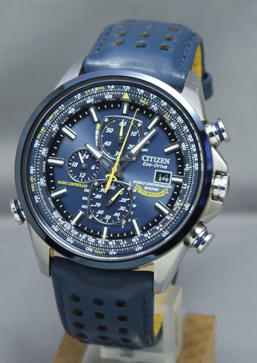 ▲☆【シチズン】電波ソーラー H800 プロマスター ブルーエンジェルス★△