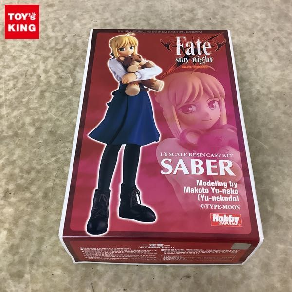 1円〜 ホビージャパン 1/6 Fate/stay night セイバー ガレージキット