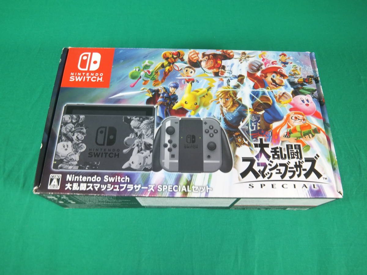 60/Q151☆Nintendo Switch 本体 大乱闘スマッシュブラザーズ SPECIAL