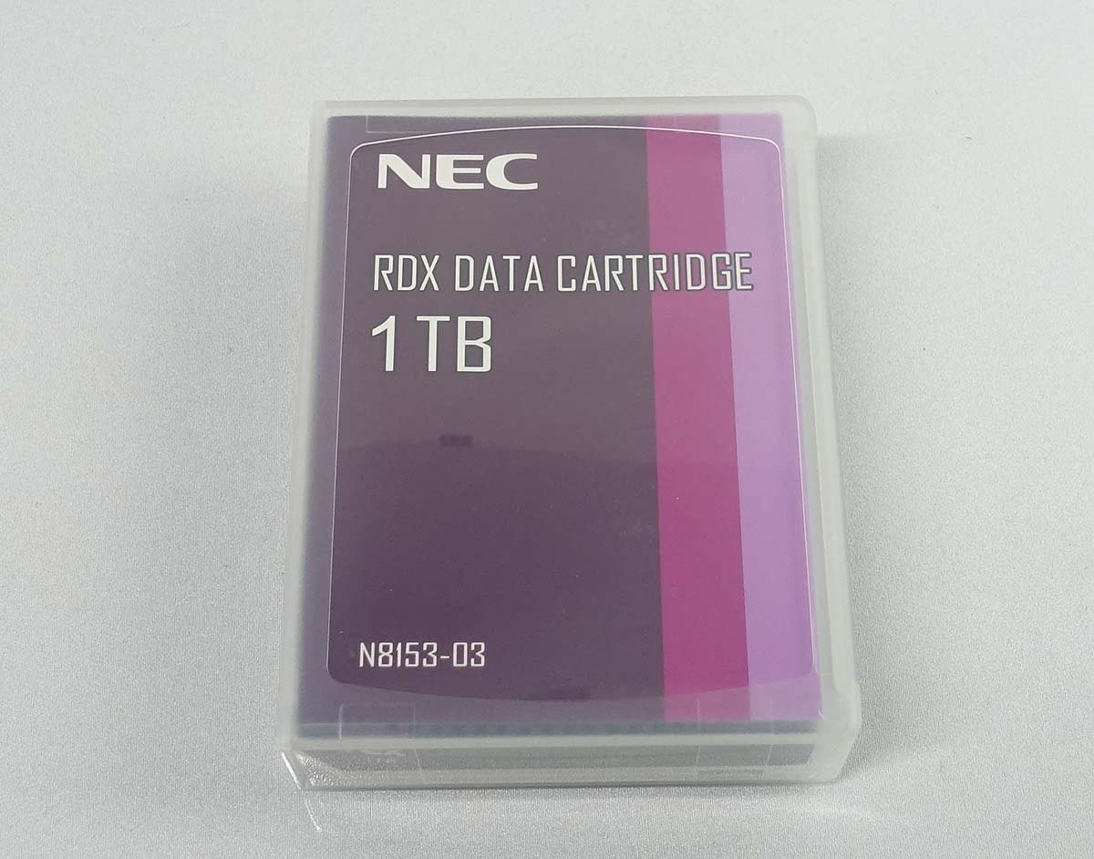レターパックプラス 中古 NEC RDX データカートリッジ 1TB N8153-03 データ テープ サーバー PC S051507
