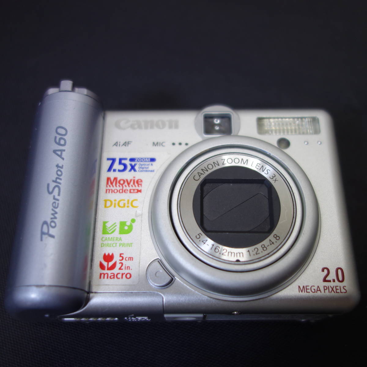 Canon PowerShot A60 動作確認済み 動作確認済みCanon PowerShot