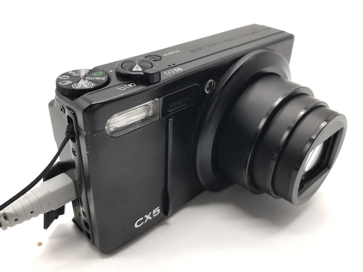 〒【売り切り】RICOH リコー コンパクトデジタルカメラ CX5 f=4.9-52.5