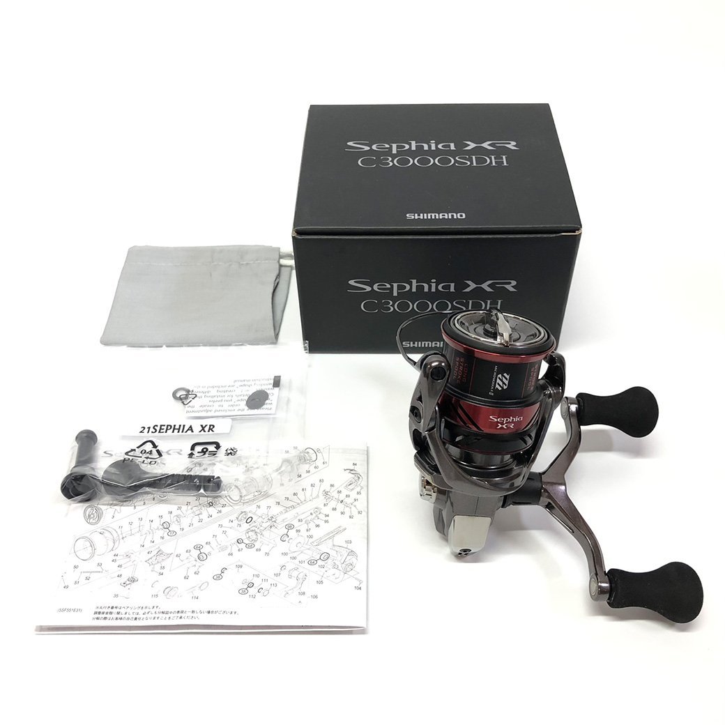 シマノ(SHIMANO) スピニングリール 21 セフィア XR C3000S エギング