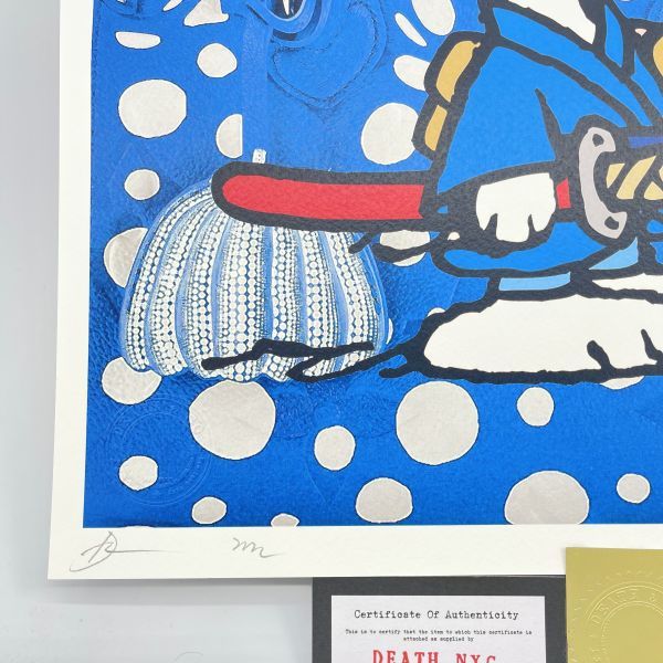 DEATH NYC 世界限定100枚 アートポスター SNOOPY スヌーピー トム