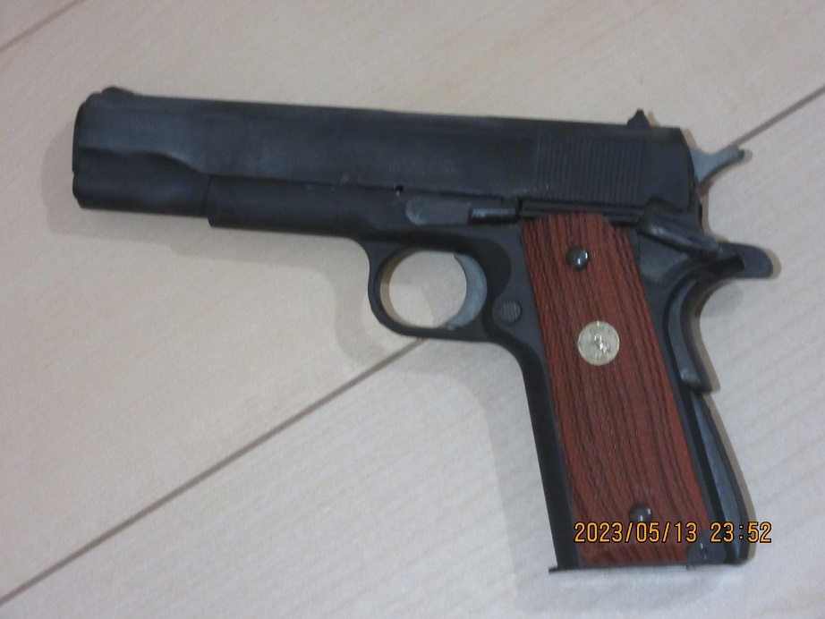 MGCガバメント HW MGC HW樹脂製モデルガン GM5 コルト ガバメント 木