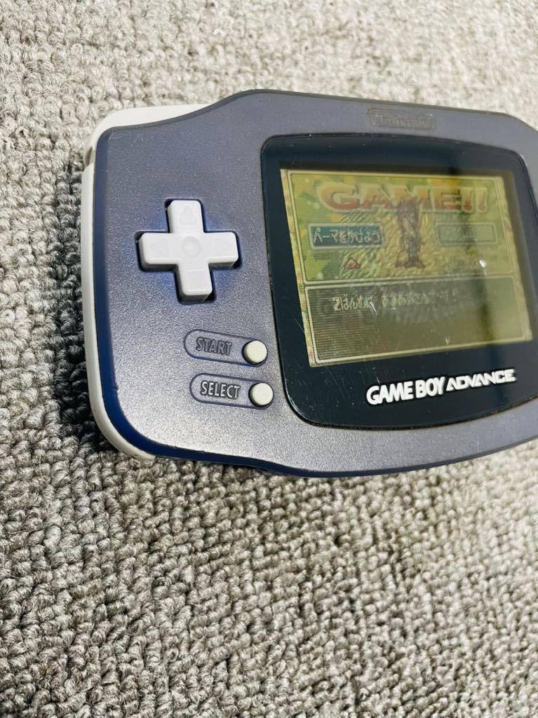 新作，新品 【即決】★ゲームボーイアドバンス★動作品★中古★ゲームボーイアドバンス オレンジ★ブルー★任天堂 ニンテンドー ★2台まとめ★ジャンク