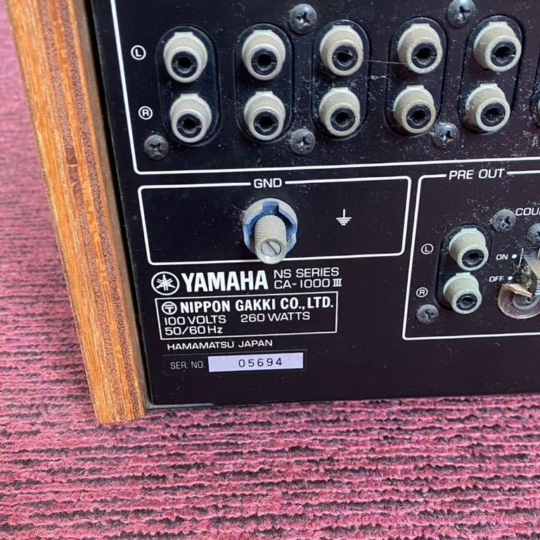 YAMAHA/ヤマハ CA-1000III プリメインアンプ ジャンク品 ヤマハ YAMAHA