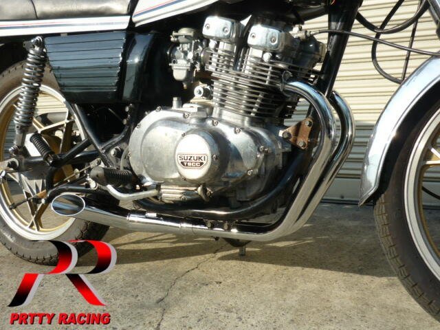 プリティー SUZUKI GSX250E ゴキ【極】二重加工 サイクロン管 PRETTY