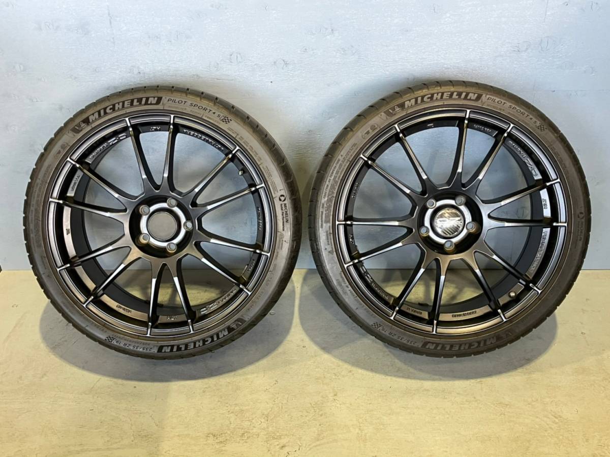 アウディS3から取外し OZ RACING タイヤ付アルミホイール 4本セット 19 