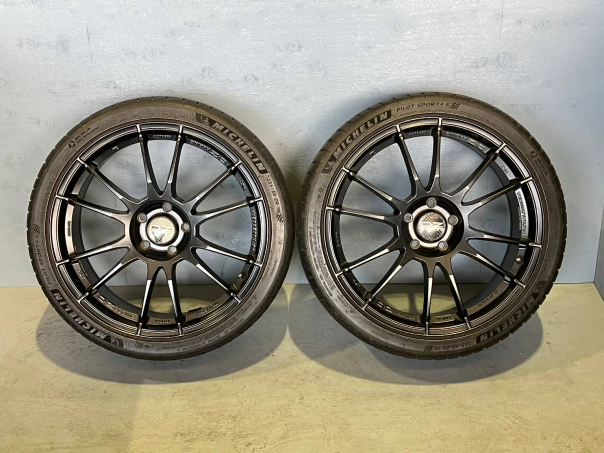 アウディS3から取外し OZ RACING タイヤ付アルミホイール 4本セット 19 