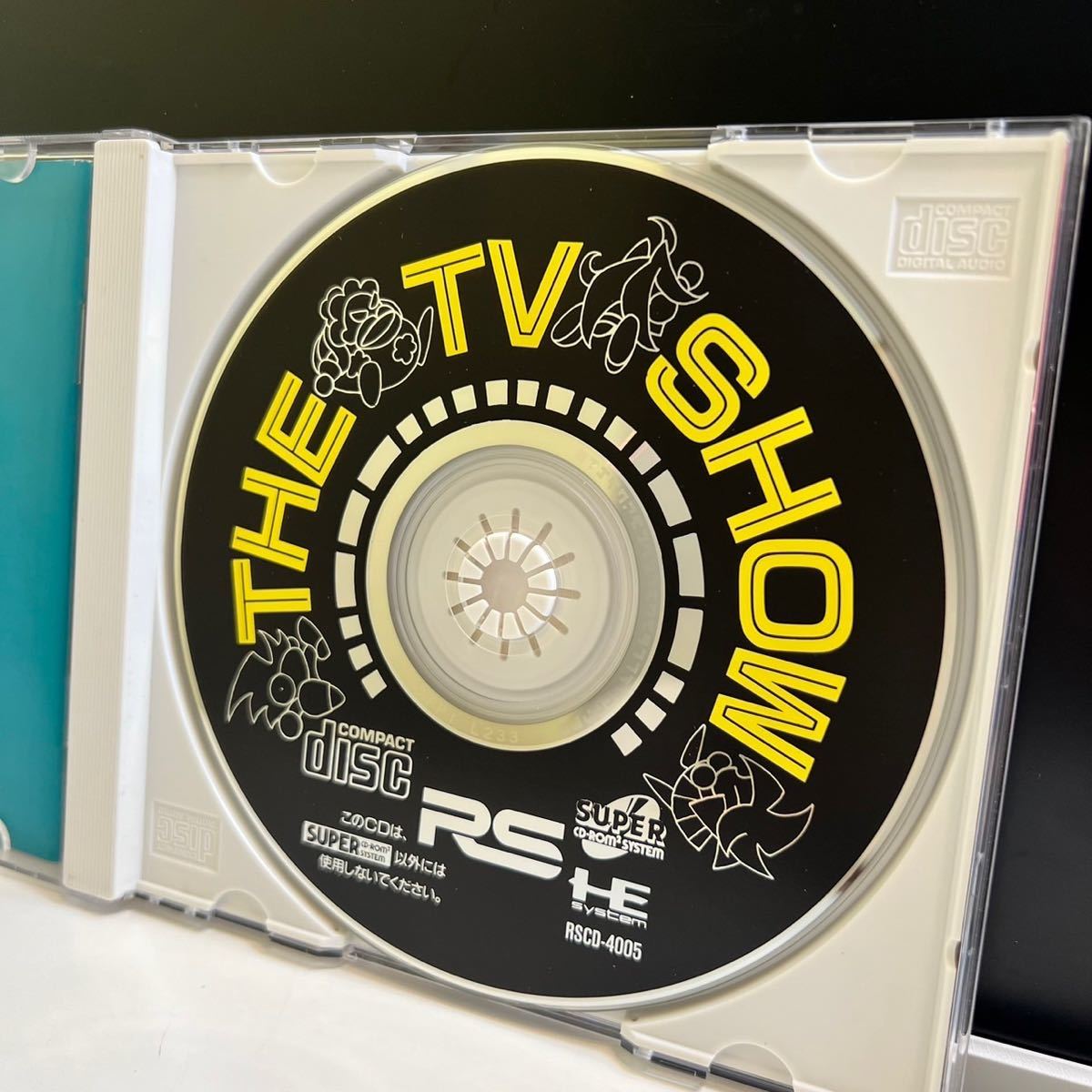 SUPER CD-ROM2 PC Engine PCエンジン THE TV SHOW ザ・ティーヴィー 