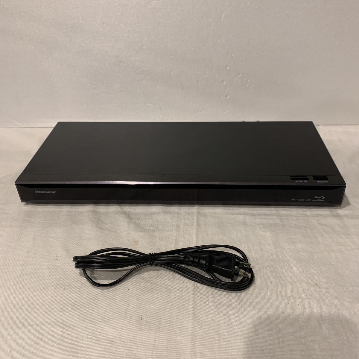 レコーダー Panasonic DMR-BGR1030 ジャンク Panasonic DMR-BRG1030 ブルーレイレコーダー パナソニック