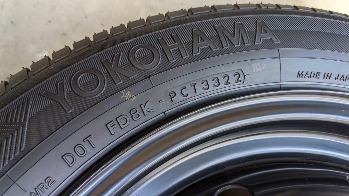 GR86 純正タイヤ、ホイール 新車1000km走行