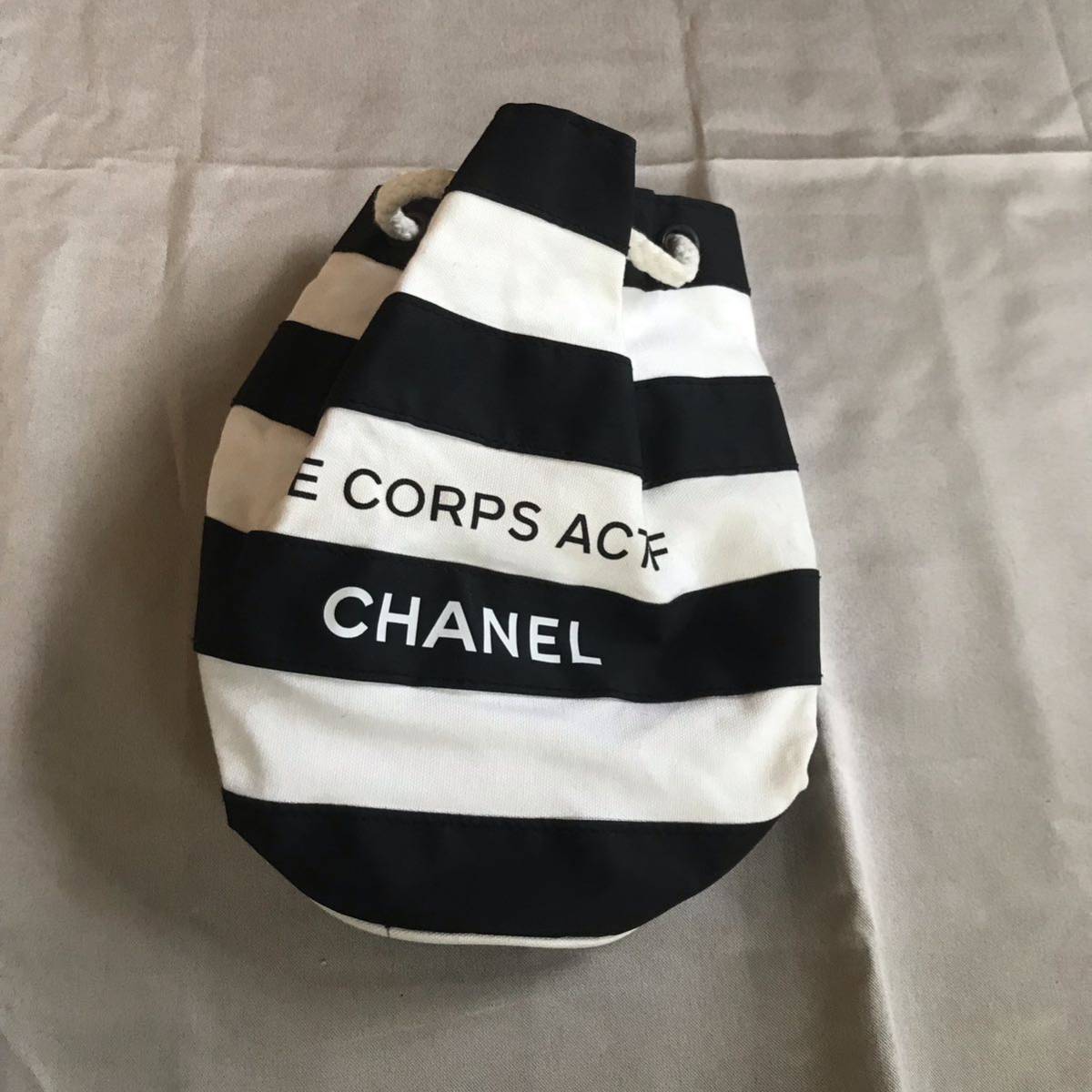 シャネル CHANEL ノベルティ リュック - 巾着 ノベルティ巾着リュック 