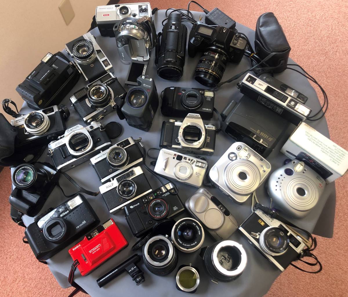 30点以上 まとめて フィルムカメラ ビデオ デジカメ レンズ 他 