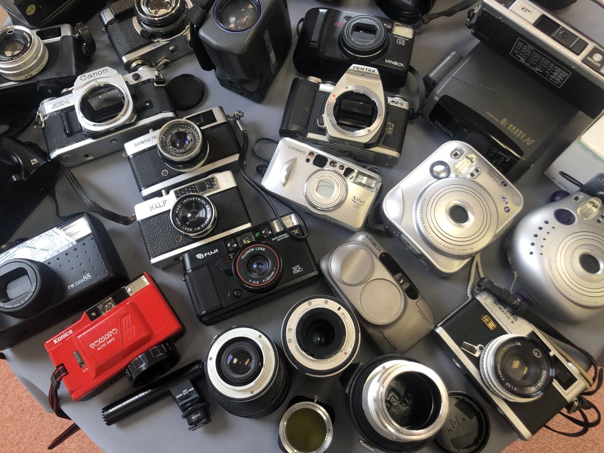 30点以上 まとめて フィルムカメラ ビデオ デジカメ レンズ 他 