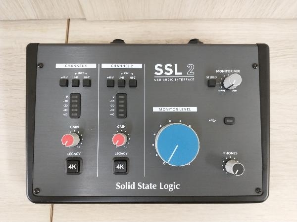 ジャンク】 Solid State Logic SSL2 オーディオ・インターフェース