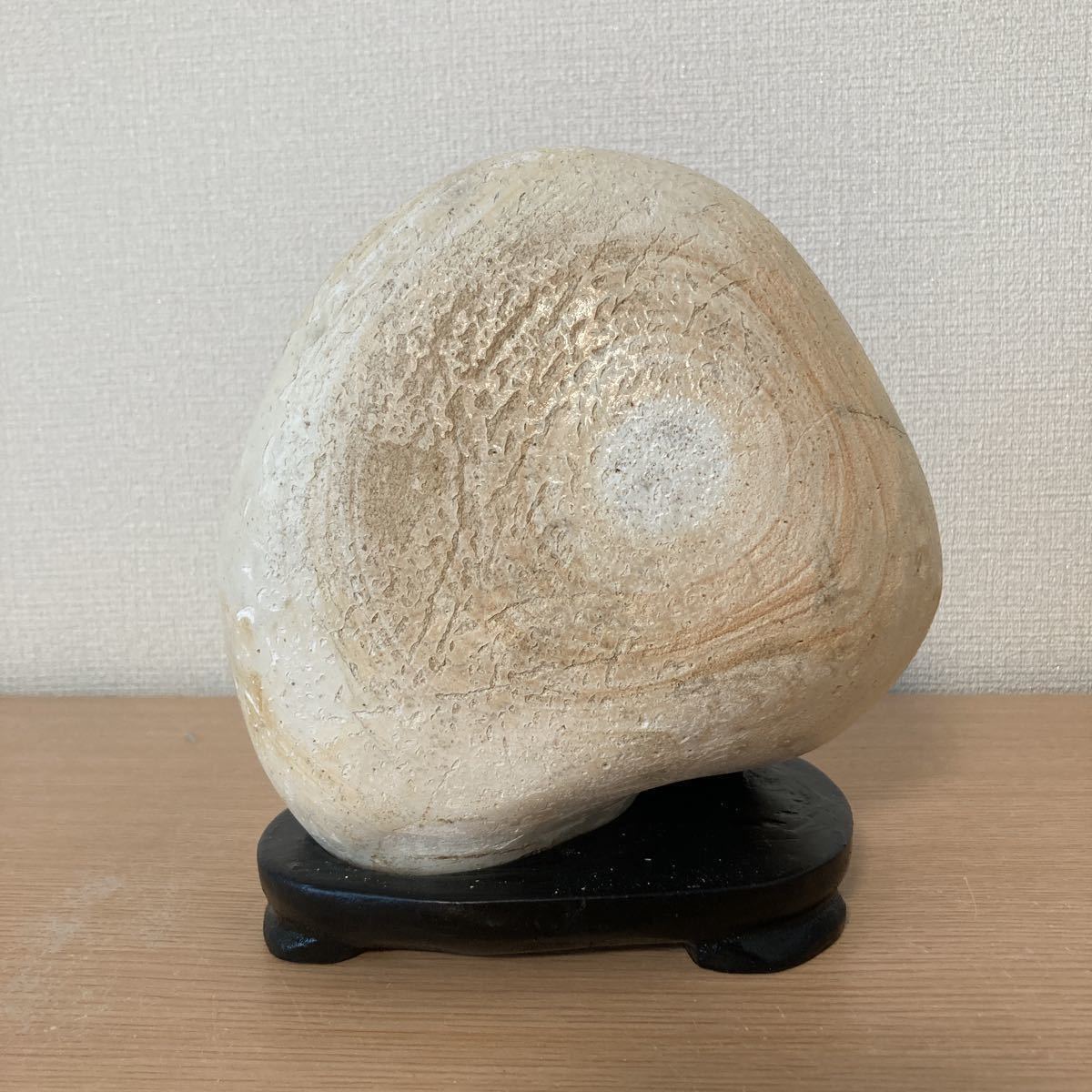 盆石 水石 天然石 自然石 三冬花鑑賞石 原石 名石 鑑賞石 赤石