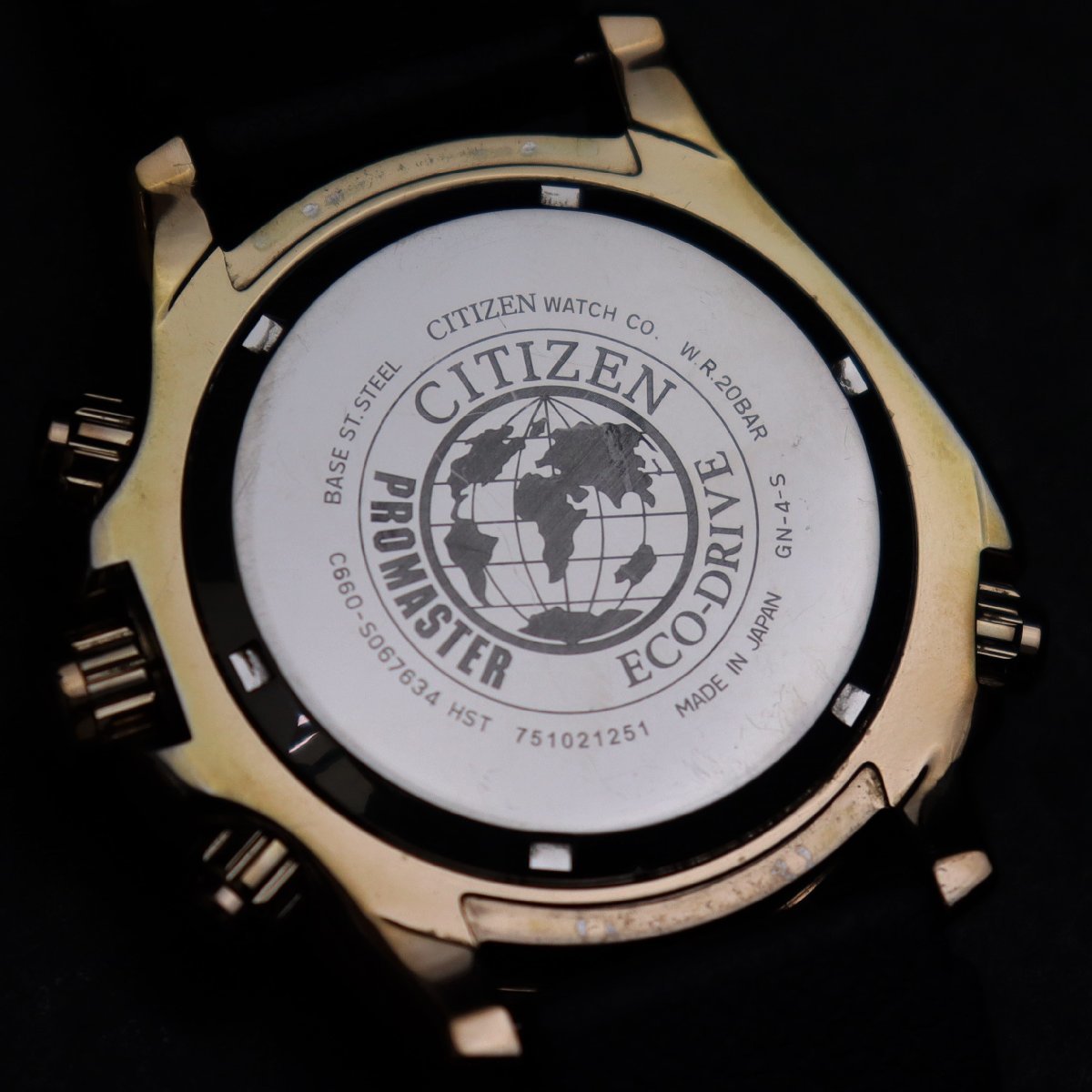 希少 CITIZEN シチズン プロマスター エコドライブ C660-S067634 HST 