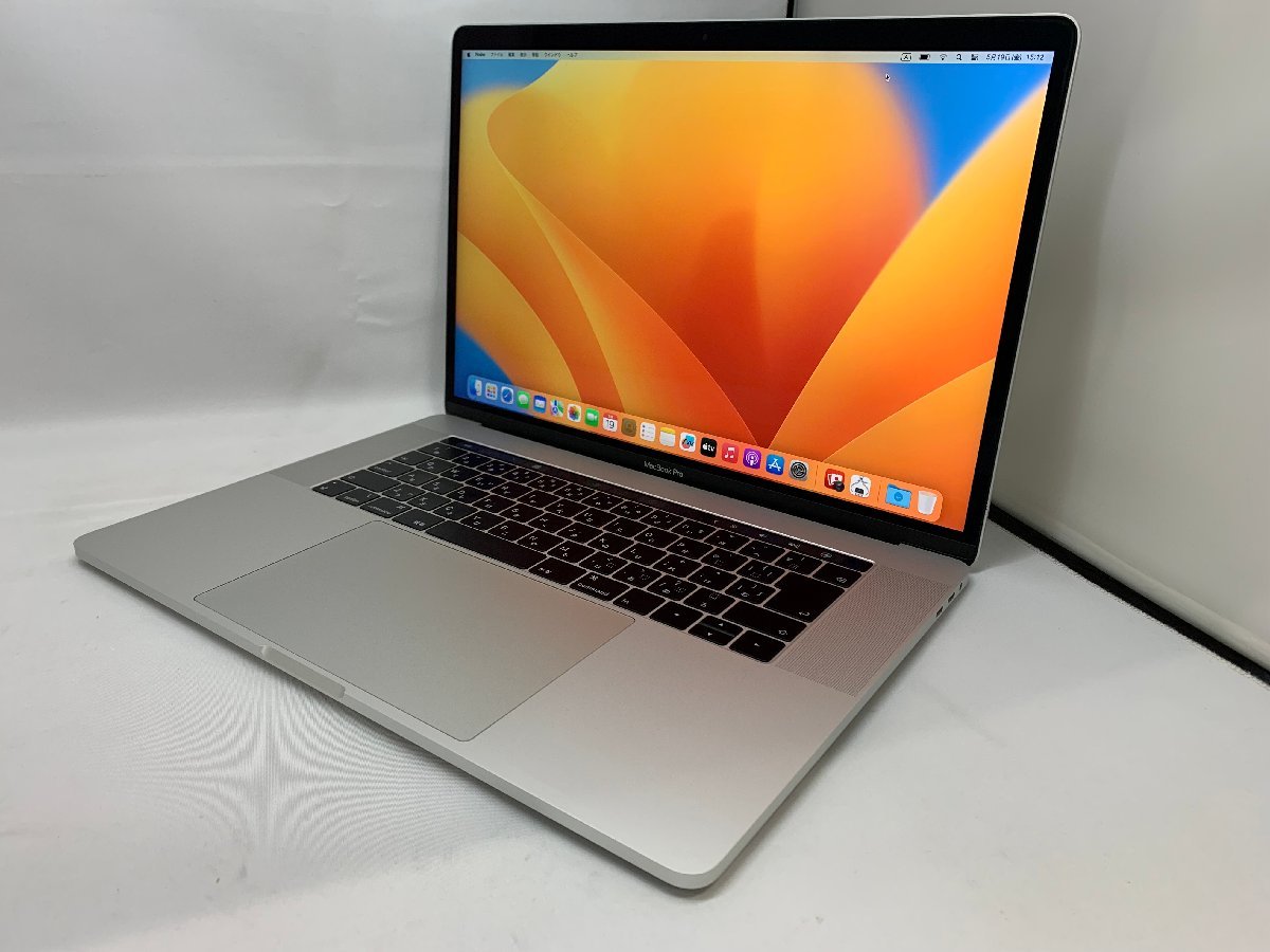1円スタート！！ Apple MacBook Pro A1990 (15-inch， 2019) シルバー