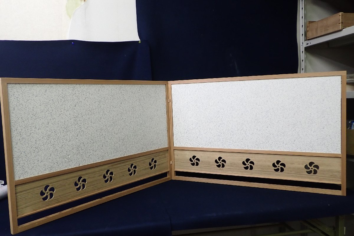 炉用の風炉先 通販 ストア ☆051932 茶道具 風炉先屏風 可映 ☆ 【公式通販】