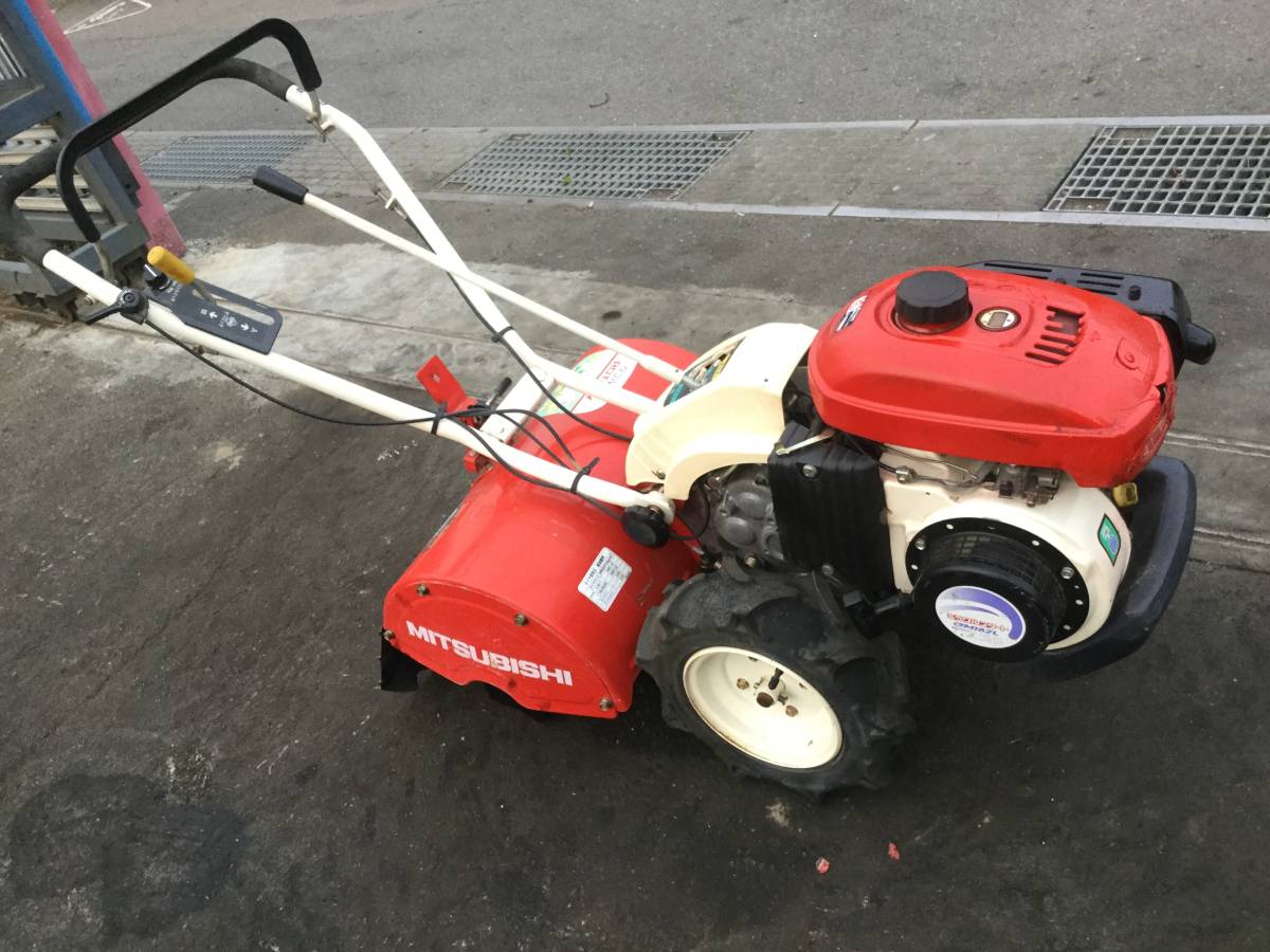 三菱 管理機三菱MMR66ガソリンエンジン中古 中古 耕耘機 うねもりくん 
